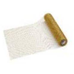 Net runner, gold, 0,36 x 9 m (1 pkt / 1 pc.)