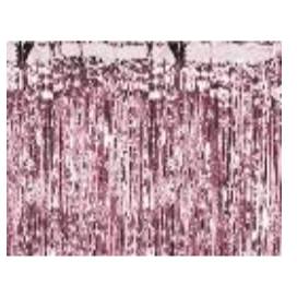 Party curtain, rose gold, 100x200cm (1 pkt / 1 pc.)