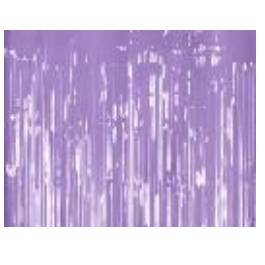 Party curtain, light violet, 100x200cm (1 pkt / 1 pc.)