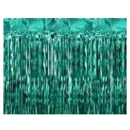 Party curtain, bottle green, 100x200cm (1 pkt / 1 pc.)