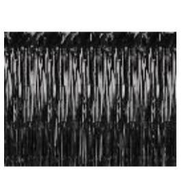 Party curtain, black, 100x200cm (1 pkt / 1 pc.)