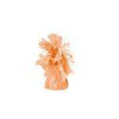 Foil balloon weight, light orange (1 pkt / 4 pc.)