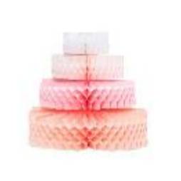 Tissue paper decoration Cake, 23 cm, mix (1 pkt / 1 pc.)
