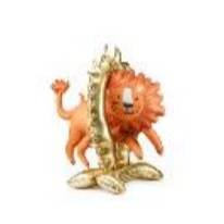 Standing foil balloon Lion, 97x97 cm, mix (1 pkt / 1 pc.)