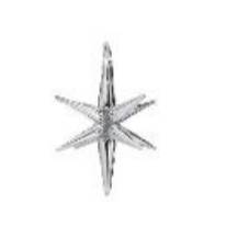 3D foil balloon Star, 105cm, silver (1 pkt / 1 pc.)