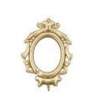 Foil Balloon Frame, 78x95 cm, gold (1 pkt / 1 pc.)