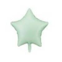 Foil Balloon Star, 48cm, green (1 pkt / 1 pc.)