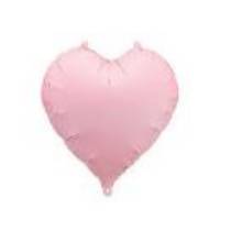 Foil Balloon Heart, 45cm, pink (1 pkt / 1 pc.)