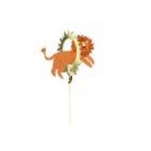 Lion Cake Topper, 16 x 16 cm, mix (1 pkt / 1 pc.)