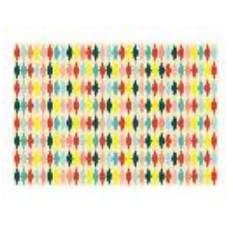 Paper tablecloth Diamonds, mix, 180 x 120 cm (1 pkt / 1 pc.)