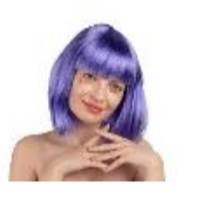 Cleopatra wig, purple (1 pkt / 1 pc.)
