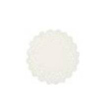 White plate mats, diameter approx. 35.5 cm (1 pkt / 50 pc.)