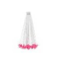 Fringe veil, pink, 69cm (1 pkt / 1 pc.)